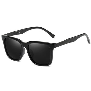ZXWLYXGX Brand 2023 Sunglasses Men Polarized Square Metal Frame  Sun Glasses Male Fishing Driving Eyewear UV400