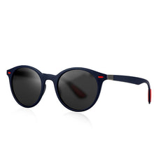 Load image into Gallery viewer, ZXWLYXGX DESIGN Classic Retro Rivet Polarized Sunglasses Men Women TR90 Legs Lighter Design Oval Frame UV400 Gafas De Sol
