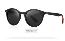 Load image into Gallery viewer, ZXWLYXGX DESIGN Men Women Classic Retro Rivet Polarized Sunglasses TR90 Legs Lighter Design Oval Frame UV400 Protection oculos
