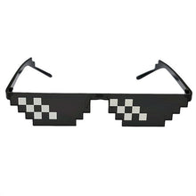 Load image into Gallery viewer, ZXWLYXGX Glasses 8 Bit MLG Pixelated Sunglasses Men Women Brand Thug Life Party Eyeglasses Mosaic Vintage Eyewear