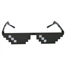 Load image into Gallery viewer, ZXWLYXGX Glasses 8 Bit MLG Pixelated Sunglasses Men Women Brand Thug Life Party Eyeglasses Mosaic Vintage Eyewear