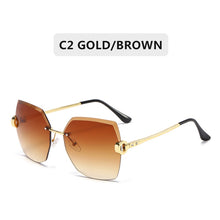 Load image into Gallery viewer, Luxury Brand Sunglasses Women Fashion Black Retro Sun Glasses Vintage Lady Summer Style Sunglasses Female Famous UV400