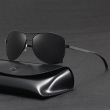 Load image into Gallery viewer, ZXWLYXGX  Men Vintage Aluminum Polarized Sunglasses Classic Brand Sun glasses Coating Lens Driving Eyewear For Men/Women