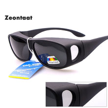 Load image into Gallery viewer, Zeontaat Night Vision Driver Goggles Yellow Lens Sun Glasses Car Driving Glasses UV Protection Polarized Sunglasses Eyewear