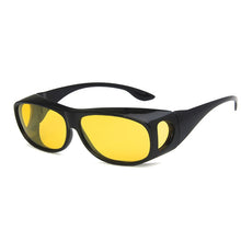 Load image into Gallery viewer, Zeontaat Night Vision Driver Goggles Yellow Lens Sun Glasses Car Driving Glasses UV Protection Polarized Sunglasses Eyewear