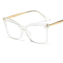 Load image into Gallery viewer, Zero Points Myopia Nerd Glasses Frame Vintage Eyewear  Brand Clear Square Eyeglasses Frame Women Men Without Diopter