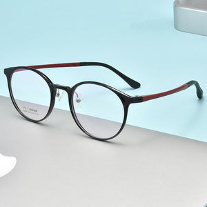 Zerosun Montature per occhiali da donna Occhiali ultraleggeri Occhiali da uomo ULTEM per occhiali da donna ovali da donna Nerd per ottica 