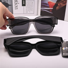 Load image into Gallery viewer, Zerosun Fit Over Frame Polarized Sunglasses Men Women Driving Sun Glasses for Man Polarizing Lens for Myopia Driver Windproof
