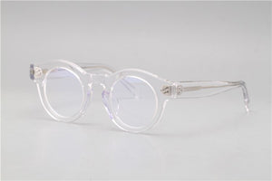 Zerosun Occhiali da vista ovali Montatura da uomo Occhiali neri Occhiali da lettura da uomo Occhiali piccoli 43mm Tartaruga Nerd Acetato