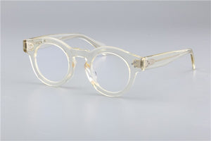 Zerosun Occhiali da vista ovali Montatura da uomo Occhiali neri Occhiali da lettura da uomo Occhiali piccoli 43mm Tartaruga Nerd Acetato