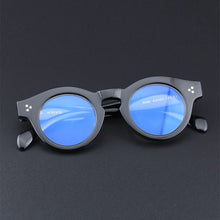 Carica l&#39;immagine nel visualizzatore di Gallery, Zerosun Occhiali da vista ovali Montatura da uomo Occhiali neri Occhiali da lettura da uomo Occhiali piccoli 43mm Tartaruga Nerd Acetato
