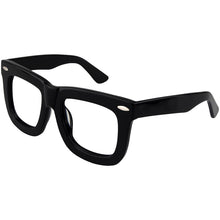 Carica l'immagine nel visualizzatore di Gallery, Zerosun Spessa Montature per occhiali Uomo Donna Occhiali vintage Uomo Falso Occhiali nerd Occhiali da vista in acetato tartaruga nero Unisex