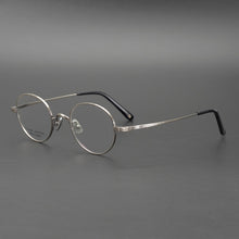 Load image into Gallery viewer, Zerosun Titanium Eyeglasses Men Small Round Glasses Frame Man Vintage Lennon Spectacle Myopia Anti Blue Photochromic Progressive