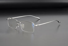 Load image into Gallery viewer, Zerosun gold frame glasses men Titanium Eyeglasses male Brand Spectacles for Prescription Myopia Optic Lens