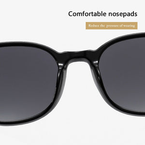 Zilead 2023 Sunglasses UV Protection Clear Lens Flexible Hinge Comfortable Nose Pads For Women Men Unisex Black Grey