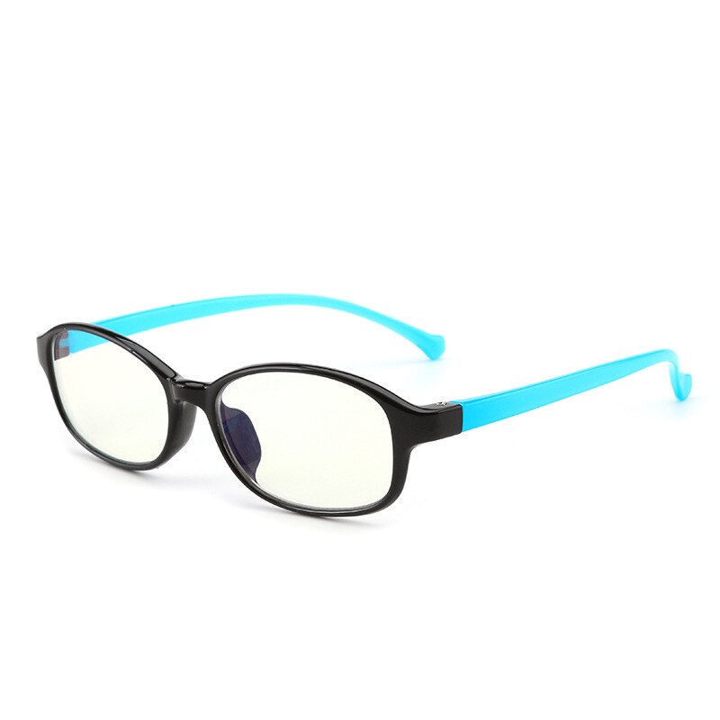 Zilead Children Glasses Anti Blue Ray Colored Frame Glasses Flat Transparent Lens Spectacles Kids Frame For Boys and Girls TR90