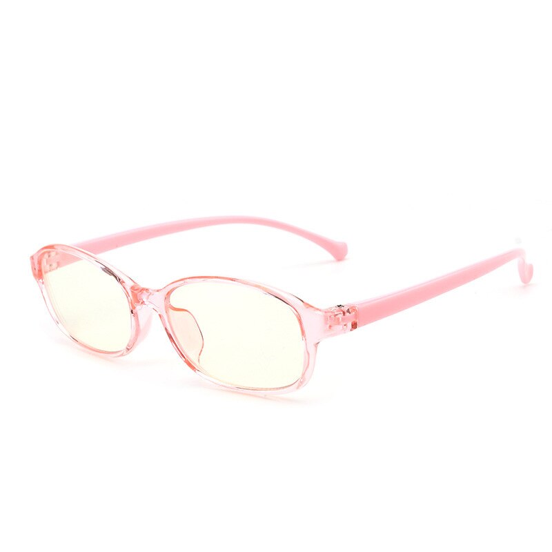 Zilead Children Glasses Anti Blue Ray Colored Frame Glasses Flat Transparent Lens Spectacles Kids Frame For Boys and Girls TR90
