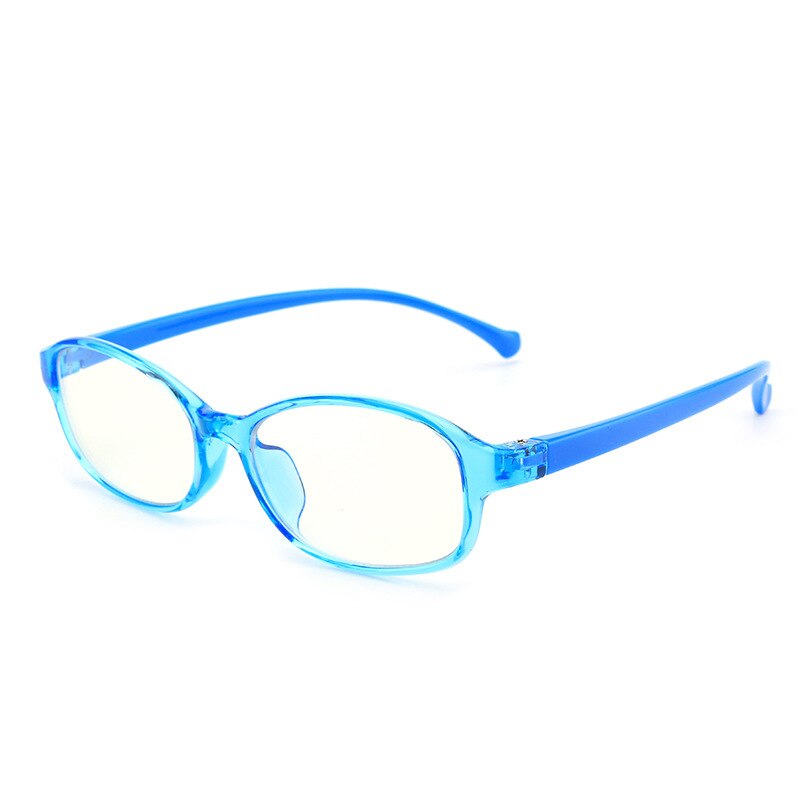 Zilead Children Glasses Anti Blue Ray Colored Frame Glasses Flat Transparent Lens Spectacles Kids Frame For Boys and Girls TR90