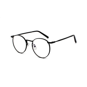Fashion Clear Lens Metal Frame Sunglasses Retro Woman Glasses  Male Sun Glasses Round Gold UV400 Birthday Gift Items