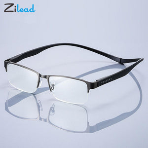 Zilead Men Hanging Neck Reading Glasses Women Adjustable Flexible Portable Magnetic Prescription Presbyopic Eyeglasses