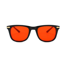 Load image into Gallery viewer, Zilead  Retro Square Kid Sunglasses Polarized UV400 Boy Girl Eyeglasses Shading Mirror Metal Children Gafas de sol Black