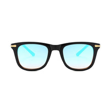 Load image into Gallery viewer, Zilead  Retro Square Kid Sunglasses Polarized UV400 Boy Girl Eyeglasses Shading Mirror Metal Children Gafas de sol Black