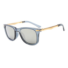 Load image into Gallery viewer, Zilead  Retro Square Kid Sunglasses Polarized UV400 Boy Girl Eyeglasses Shading Mirror Metal Children Gafas de sol Black