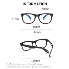 Load image into Gallery viewer, Zilead Kids Computer Glasses Blue Light Blocking Filter Gaming Goggles Silicone Frame Eyeglasses Child Anti-Blue Ray Eyewear