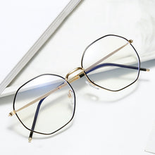 Load image into Gallery viewer, Zilead Metal Anti Blue Light Glasses Frame Polygon Men&amp;Women Computer Games Goggles Eyeglasses Optical Spectacle