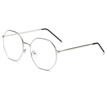 Load image into Gallery viewer, Zilead Metal Anti Blue Light Glasses Frame Polygon Men&amp;Women Computer Games Goggles Eyeglasses Optical Spectacle