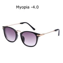 Load image into Gallery viewer, Zilead Metal Finished Myopia Sunglasses Brand Women&amp;Men UV Short-sight Glasses Eyeglasses With Diopter -1.0to-4.0