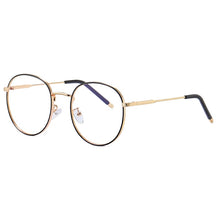 Carica l&#39;immagine nel visualizzatore di Gallery, Zilead Retro Anti Blue Light Glasses Frame Metal Round Optical Sepectacles Plain Eyeglasses Eyewear For Men Women Unisex
