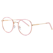 Carica l&#39;immagine nel visualizzatore di Gallery, Zilead Retro Anti Blue Light Glasses Frame Metal Round Optical Sepectacles Plain Eyeglasses Eyewear For Men Women Unisex