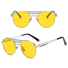 Load image into Gallery viewer, Zilead Round Glasses Spring Sunglasses Vintage Punk Style Sunglasses Women Men 2023  Brand Shade Sun Glasses