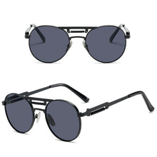 Load image into Gallery viewer, Zilead Round Glasses Spring Sunglasses Vintage Punk Style Sunglasses Women Men 2023  Brand Shade Sun Glasses