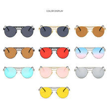 Load image into Gallery viewer, Zilead Round Glasses Spring Sunglasses Vintage Punk Style Sunglasses Women Men 2023  Brand Shade Sun Glasses
