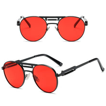 Load image into Gallery viewer, Zilead Round Glasses Spring Sunglasses Vintage Punk Style Sunglasses Women Men 2023  Brand Shade Sun Glasses