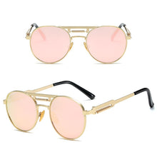 Load image into Gallery viewer, Zilead Round Glasses Spring Sunglasses Vintage Punk Style Sunglasses Women Men 2023  Brand Shade Sun Glasses
