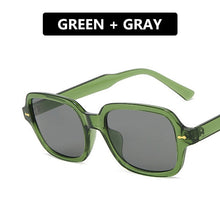 Load image into Gallery viewer, Zilead Vintage Square Frame Sunglasses UV Protection Clear Lens Ultra-Light Fahsion Comfortable For Women Men Black Yellow Red