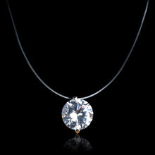 Load image into Gallery viewer, Pendant Shiny Choker For Women Fishline Necklace Jewelry Transparent Invisible Line Fashion