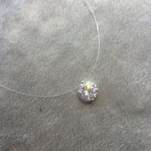 Load image into Gallery viewer, Pendant Shiny Choker For Women Fishline Necklace Jewelry Transparent Invisible Line Fashion