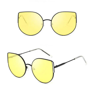 Zowensyh trend large frame sunglasses personality metal frame sunglasses for ladies street snap sun glasses women glasses