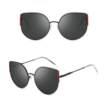 Load image into Gallery viewer, Zowensyh trend large frame sunglasses personality metal frame sunglasses for ladies street snap sun glasses women glasses