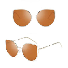 Load image into Gallery viewer, Zowensyh trend large frame sunglasses personality metal frame sunglasses for ladies street snap sun glasses women glasses