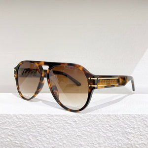 anti UV400 Large Oval Gradient Lenses Women&#39;s  Sunglasses A1U Black Simple Men&#39;s Black Glasses