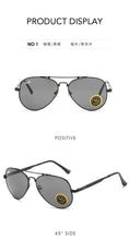 Load image into Gallery viewer, ao Aviation glass sunglasses women men 2023 brand designer  pilot metal driving glasses retro oculos de sol uv400