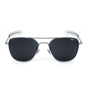 aviation ao logo sunglasses women men with original box rectangle American Army Military Optical pilot driving glasses uv400