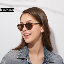 Load image into Gallery viewer, bauhaus Magnet Eyeglasses Full Rim Optical Frame Prescription Spectacle Round Vintage Myopia polarization Sunglasses Anti Glare