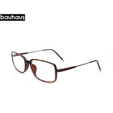 Load image into Gallery viewer, bauhaus ultem Glasses Frame Unisex Ultralight Square、Ultrafine border Myopia Prescription Eyeglasses Metal Full Optical Frame