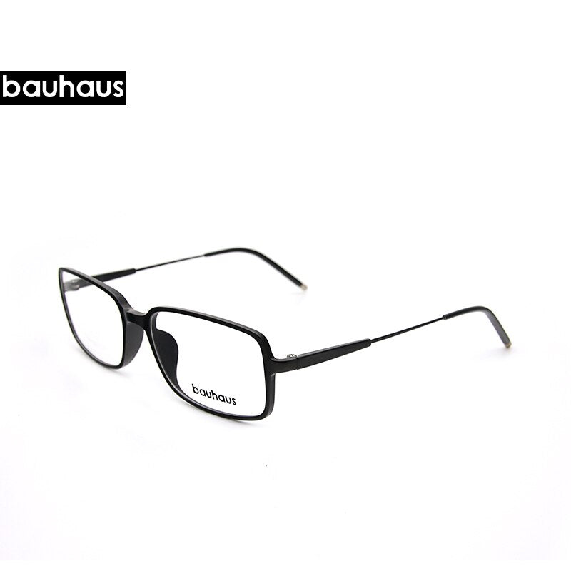 bauhaus ultem Glasses Frame Unisex Ultralight Square、Ultrafine border Myopia Prescription Eyeglasses Metal Full Optical Frame